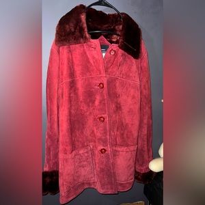 Dennis Basso faux fur jacket